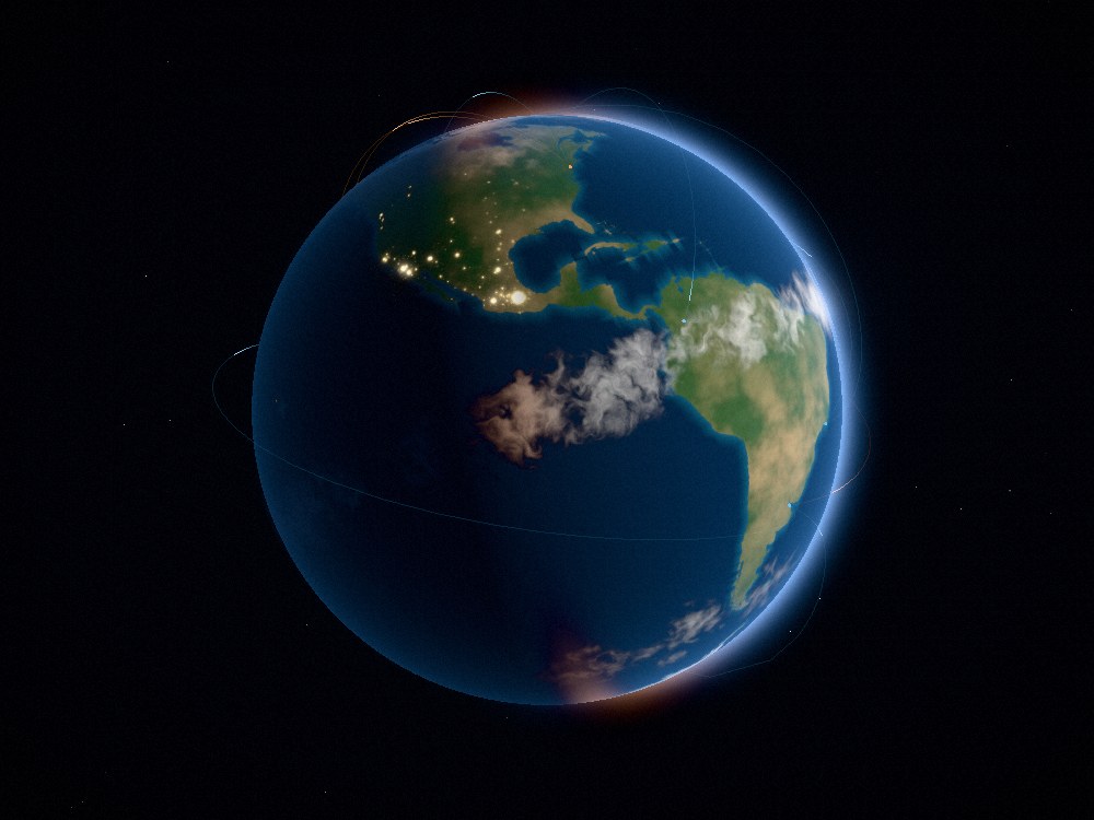 Terra 01 globe study
