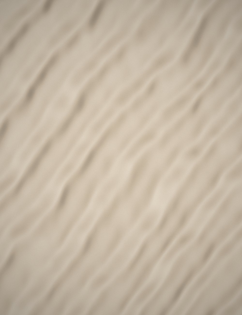 Ivory silk satin.